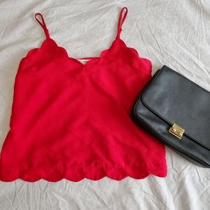 Scalloped Style Tank Top